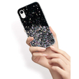 Θήκη για iPhone XR, Glittery, μαύρη