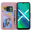 Θήκη με πτερύγιο για Motorola Moto G22, Wallet Bunny, ροζ