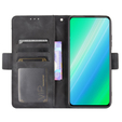 Θήκη με πτερύγιο για Motorola Moto G8 Power, card slot, μαύρη