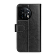 Θήκη με πτερύγιο για OnePlus 11 5G, Wallet Case, μαύρη