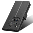 Θήκη με πτερύγιο για OnePlus 12 5G, Wallet Smart Magnet, μαύρη