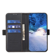 Θήκη με πτερύγιο για Samsung Galaxy A15, BINFEN Wallet, μαύρη + γυαλί 9H 