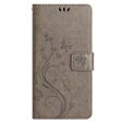 Θήκη με πτερύγιο για Samsung Galaxy A55 5G, Wallet, Butterfly, μωβ