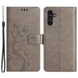 Θήκη με πτερύγιο για Samsung Galaxy A55 5G, Wallet, Butterfly, μωβ