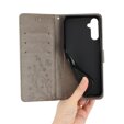 Θήκη με πτερύγιο για Samsung Galaxy A55 5G, Wallet, Butterfly, μωβ