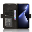 Θήκη με πτερύγιο για Tecno Pova 5 Pro 4G Card Slot, μαύρη