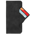 Θήκη με πτερύγιο για Xiaomi Redmi 14C, Card Slot, μαύρη