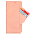 Θήκη με πτερύγιο για Xiaomi Redmi 14C, Card Slot, ροζ