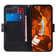 Θήκη με πτερύγιο για Xiaomi Redmi Note 13 5G, Wallet, Cat γκρι