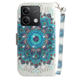 Θήκη με πτερύγιο για Xiaomi Redmi Note 13 5G, Wallet, Mandala Flower