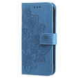 Θήκη με πτερύγιο για Xiaomi Redmi Note 13 Pro 5G, Mandala, μπλε