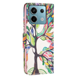 Θήκη με πτερύγιο για Xiaomi Redmi Note 13 Pro 5G, Wallet, Tree of Life