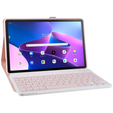 Θήκη + πληκτρολόγιο Lenovo Tab M10 Plus Gen 3 TB-125F TB-128F, ροζ rose gold