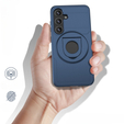 Θήκη MagSafe για Samsung Galaxy S24, Military Magnet, μαύρη