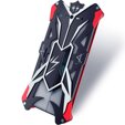 Θωρακισμένη θήκη για Asus ROG Phone 6 5G, Aluminum Alloy, μαύρο / κόκκινο