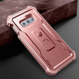 Θωρακισμένη θήκη για Samsung Galaxy S10e, Dexnor Full Body, ροζ rose gold