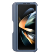 Θωρακισμένη θήκη για Samsung Galaxy Z Fold 3 5G, Dexnor Full Body S-Pen Slot, σκούρο μπλε