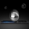 Μετριασμένο γυαλί για Samsung Galaxy Xcover 7, Dux Ducis πλήρη οθόνη, μαύρο πλαίσιο
