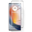 Μετριασμένο γυαλί 3D για Motorola Edge 50 Fusion 5G, μαύρο πλαίσιο