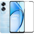 Μετριασμένο γυαλί 3D για Oppo A60, μαύρο πλαίσιο