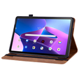 θήκη για το Lenovo Tab M10 10.1 Gen 3, Wallet Pen Slot, καφέ