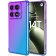 θήκη για το Xiaomi 14T Pro, Gradient Dropproof, Μωβ / μπλε