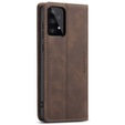 θήκη CASEME για Samsung Galaxy A53 5G, Leather Wallet Case, καφές