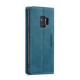 θήκη CASEME για Samsung Galaxy S9, Leather Wallet Case, μπλε