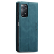 θήκη CASEME για Xiaomi Redmi Note 11 Pro 4G/5G, Leather Wallet Case, πράσινη