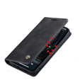 θήκη CASEME για iPhone 14, Leather Wallet Case, μαύρη