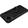 θωρακισμένη θήκη για Huawei P40 Lite, Nox Case Ring, μαύρη