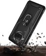 θωρακισμένη θήκη για Xiaomi Mi 10T Lite, Nox Case Ring, μαύρη