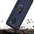 θωρακισμένη θήκη για Xiaomi Redmi Note 9, Nox Case Ring, μπλε