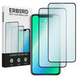 2x Μετριασμένο γυαλί για iPhone X/XS/11 Pro, ERBORD 3D πλήρης οθόνη