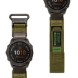 ERBORD MP84 Quickfit Nylon Strap για Garmin Fenix 5/6/6 PRO/7 Forerunner 965/955/945 (μέγεθος M/L)