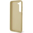 GUESS Θήκη για Galaxy S24+ Plus, Glitter Script Hardcase, χρυσή