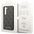 GUESS Θήκη για Samsung Galaxy S24+ Plus, 4G Charms Collection Hardcase, γκρι