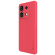 NILLKIN θήκη για Xiaomi Redmi Note 13 5G, θήκη Super Frosted Shield, κόκκινη