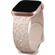 Pasek Silikonowy Waves do Apple Watch 1/2/3/4/5/6/7/8/SE 38/40/41/mm, Turkusowy