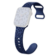 Pasek Silikonowy Waves do Apple Watch 1/2/3/4/5/6/7/8/SE 38/40/41/mm, Turkusowy