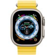 Pasek Silikonowy do Apple Watch 1/2/3/4/5/6/7/8/SE 38/40/41/MM, Żółty