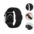 Pasek nylonowy do Apple Watch 1/2/3/4/5/6/7/8/SE 38/40/41/mm, Czarny