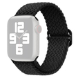 Pasek nylonowy do Apple Watch 1/2/3/4/5/6/7/8/SE 38/40/41/mm, Czarny