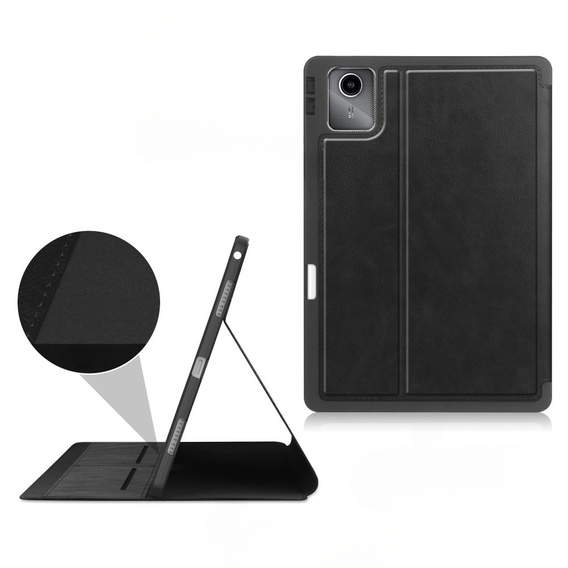 Θήκη για Lenovo Tab M11, Business Card and Pen Slot, μαύρη