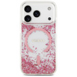 GUESS Resin Bottom Glitter MagSafe θήκη για iPhone 17 Pro