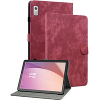 Θήκη για Lenovo Tab M9, Wallet Pen Slot, κόκκινη