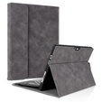 Θήκη για Microsoft Surface Pro 9, Wallet Pen Slot, γκρι