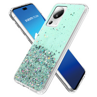 Θήκη για Xiaomi 13 Lite, Glittery, πράσινη