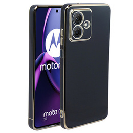 Θήκη για Motorola Moto G54 5G, Glamour CamShield, μαύρη