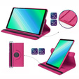 Θήκη για Samsung Galaxy Tab A7 Lite 8.7 T220 / T225 TB330FU 10.95", Περιστρεφόμενη 360, ροζ